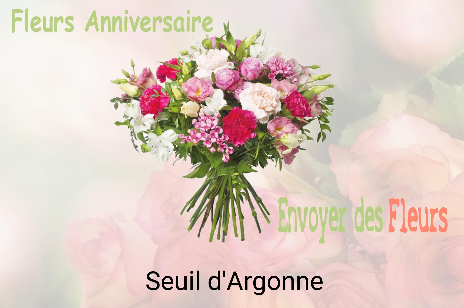 Bouquet de fleurs d’anniversaire livré à Seuil-d'Argonne